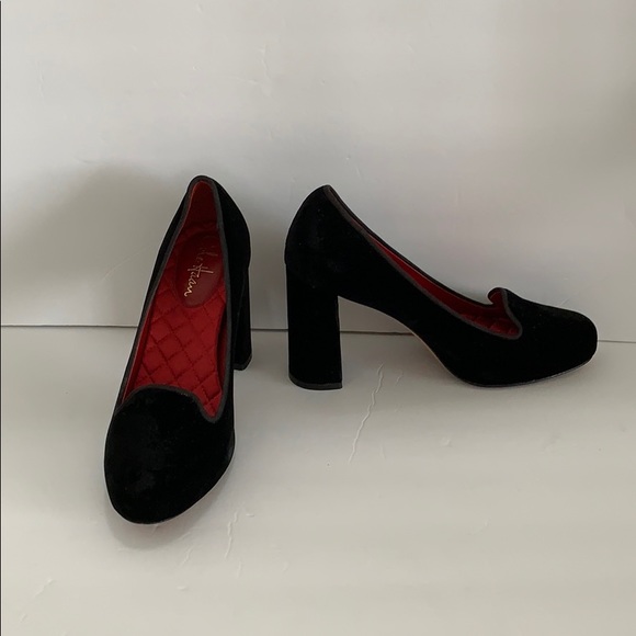 ❤️SOLD❤️Cole Haan Nike Air velvet shoes 8 Black - Picture 9 of 9